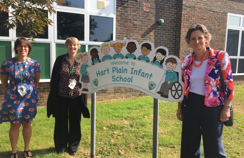 Flick visits Hart Plain Infant School