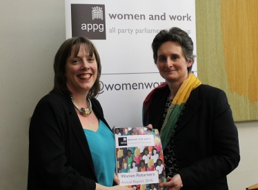 Jess Phillips and Flick Drummond launch report